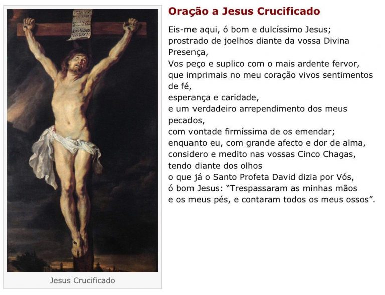 JESUS CRUCIFICADO História Significado Oração Novena a Jesus